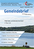 Gemeindebrief August September 2025